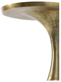 Kovový okrúhly odkladací stolík 33x40 cm Macau - Light &amp; Living