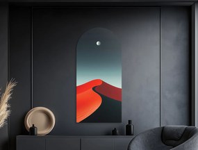 drevko |  Obraz na stenu Červená piesková duna  80 x 38 cm