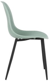 Tempo Kondela Jedálenská stolička, zelená/čierna, TEGRA TYP 2