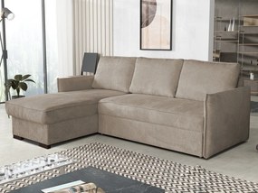 Rohová sedacia súprava Lisboa  (cappuccino). Vlastná spoľahlivá doprava až k Vám domov. 1122468