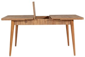 Rozkladací jedálenský stôl s 2 stoličkami a lavicou Vlasta (borovica antlantic + zelená). Vlastná spoľahlivá doprava až k Vám domov. 1073059