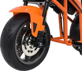 Elektrická motorka SUPERMOTO oranžová