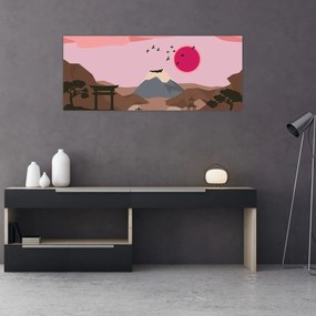 Obraz - Japonsko N⁰2 (120x50 cm)