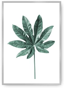 Plagát Leaf Emerald Green