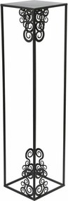 STOJAN NA KVETINÁČ FRAME 80X24X24 CM ČIERNA