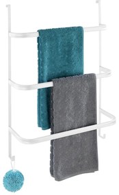 Matne biely závesný oceľový držiak na uteráky Irpinia – Wenko