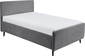 XXXLutz ČALÚNENÁ POSTEĽ, 140/200 cm tmavosivá MID.YOU - Online Only spálne - 002220052705