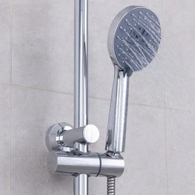 Erga Samba, 5-funkčná ručná sprchová hlavica, chrómová, ERG-YKA-BP.SAMBA-CHR