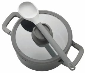 Hrniec Stone + 24x14 cm s pokrievkou –  keramický nepriľnavý povrch CeraGreen