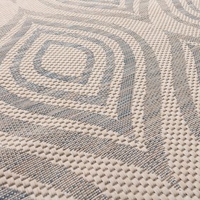 Koberec Breeze beige/raw/blue 200x290cm