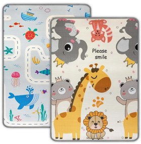 Rolovacia podložka pre deti Kinder 120x178 cm - more a Afrika
