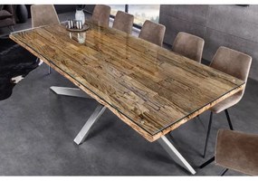 Jedálenský stôl Barracuda 43625 220x100cm Masív drevo Teak  - Komfort-nábytok