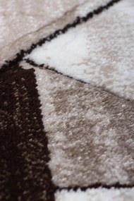 Koberec Cosmic Carving 5103 CREAM/BROWN rozmery koberec: 120x170 cm
