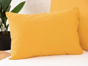 Bavlnená obliečka na vankúš Renforcé 50 × 70 cm – Jasmine horčicová