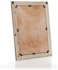 Dekorstudio Zrkadlo v drevenom ráme 48x66cm - hnedé