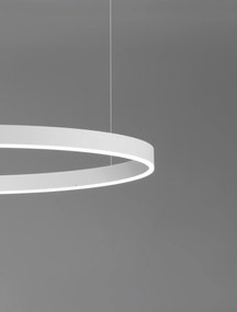 Novaluce LED luster Motif 23 Farba: Biela, Teplota svetla: 3000K, Verzia: 150