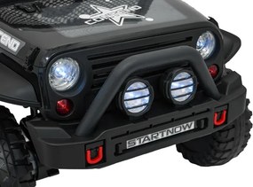 Elektrické autíčko Jeep BEAST 4x4 čierne