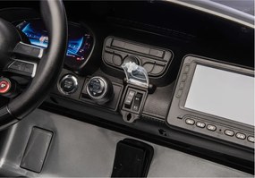 LEAN CARS Autobatéria Mercedes GT63 AMG DK-GT63 24V LCD šedá lakovaná