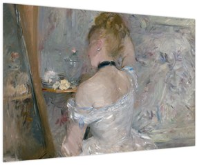 Obraz - Berthe Morisot, Woman at Her Toilette, reprodukcia (90x60 cm)