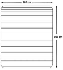 Pikniková deka, 2x2,85 m