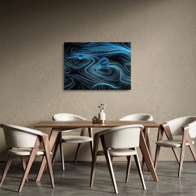 Abstraktný sklenený obraz (70x50 cm)