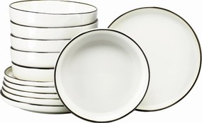 XXXLutz JEDÁLENSKÝ SERVIS Nordic Festive Creme 12-dielne Creatable - Online Only bytové doplnky - 007768040704