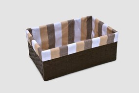 Úložný box hnedý Rozmery (cm): 30x20, v. 12