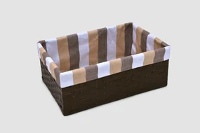 Úložný box hnedý Rozmery (cm): 30x20, v. 12