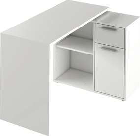 XXXLutz PÍSACÍ STÔL, biela, 117/75/83 cm Xora - Kancelárske stoly - 001555014102