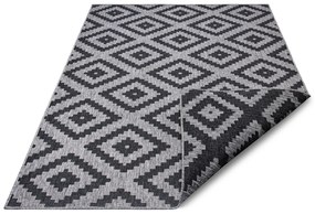 NORTHRUGS - Hanse Home koberce AKCIA: 200x290 cm Kusový koberec Twin-Wendeteppiche 105461 Night Silver – na von aj na doma - 200x290 cm