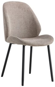 Sivé jedálenské stoličky v súprave 2 ks Monte Carlo – House Nordic