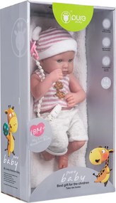 Bábika Pure Baby s cumlíkom