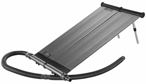 InternetovaZahrada Solárny panel na ohrev vody 116x66x6 cm - antracit