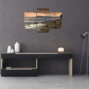 Obraz - More a hory (90x60 cm)