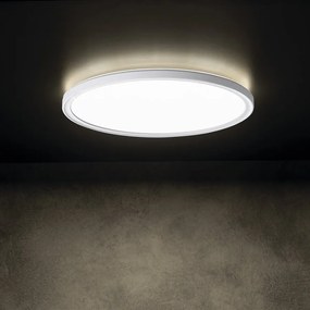 KANLUX KANLUX, AZPO stropné LED svietidlo, priemer 420mm, 22W, IP54, biela, 31504