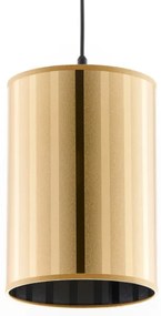 Jupiter 2090 - Luster na lanku CORTINA 1xE27/15W/230V zlatá/čierna