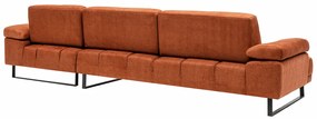 Rohová pohovka Mustang Small Right Orange