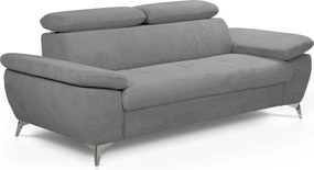 Trojsedák Gisele, stredne šedá látka