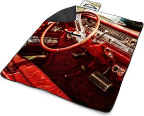 Sablio Plážová deka Interiér automobilu: 200x140 cm