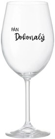 PÁN DOKONALÝ - priehľadný pohár na víno 350 ml