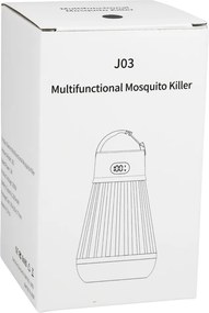 Lean Elektrická lampa na komáre s UV svetlom - biela