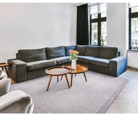 Sivý vlnený koberec 200x300 cm Linea – Agnella