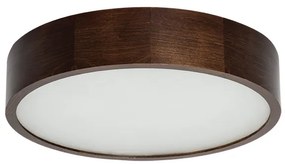 KANLUX Drevené stropné svietidlo LEVILA, 2xE27, 60W, 38cm, kruhové, wenge
