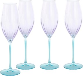 XXXLutz SADA POHÁROV NA SEKT 4 ks Creatable - Poháre na šampanské - 007768063301