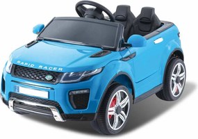 Ramiz Elektrické autíčko Rapid Racer pre deti - modré SUV + diaľkové ovládanie