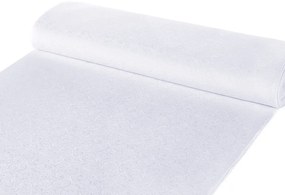Biante Teflónový oválny obrus TF-078 Ornamenty - studená biela 50x100 cm