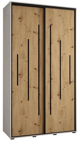 Skriňa 45 Canaris 12 130 biela/artisan/čierna