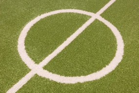 Koberec CLARA KIDS 02922A Ihrisko zelený / krémový