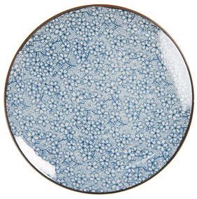 Dezertný tanier modré kvietky BlueFlow - O21 cm