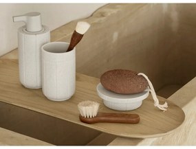 Tmavosivý dávkovač mydla z polyresínu 300 ml Kua – Blomus